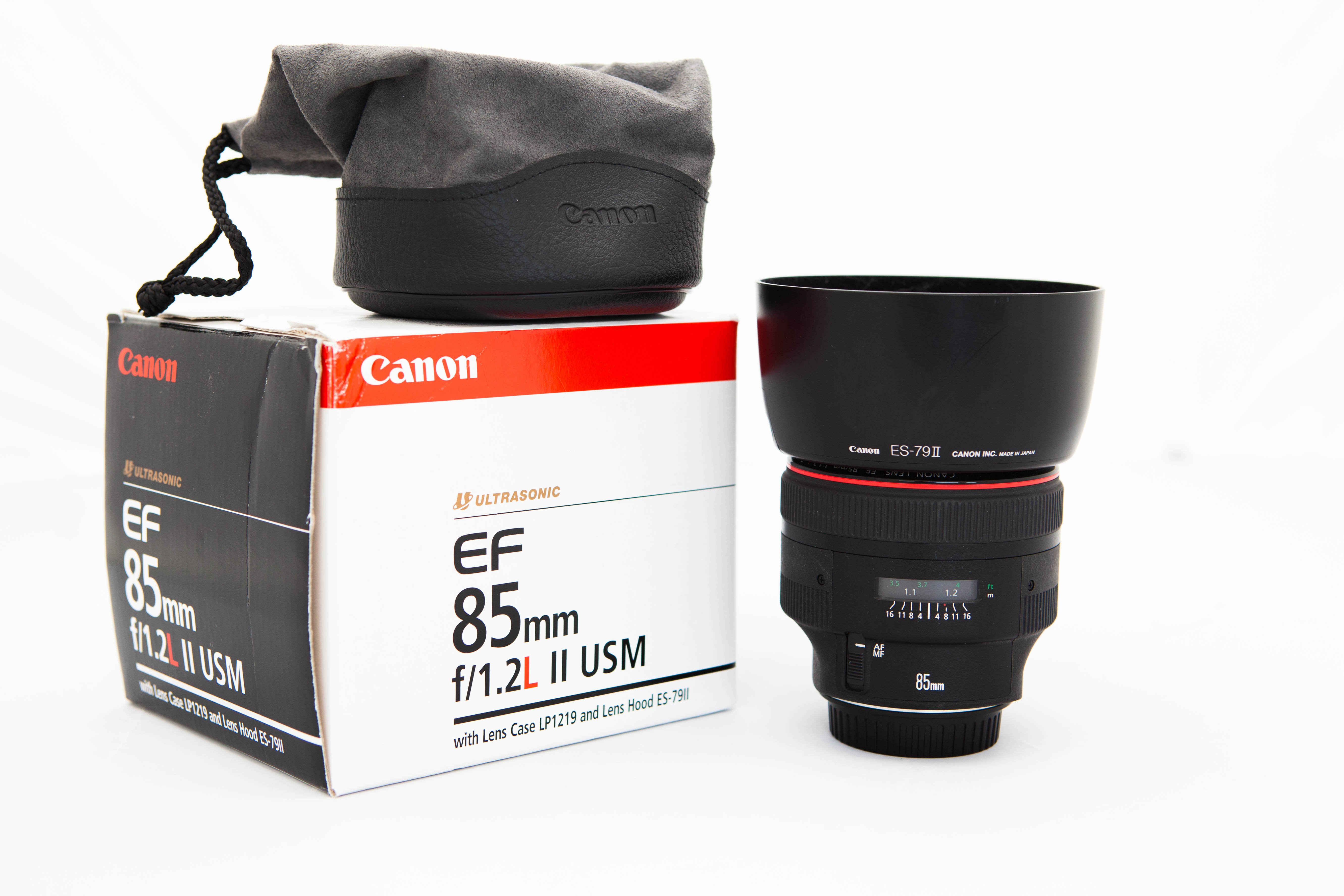 Canon 85mm f/1.2L USM II objektivverleih.at Objektive und Kamerazubehör mieten